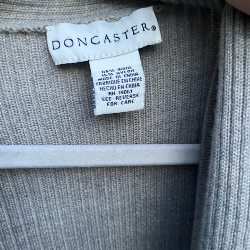 Wool cardigan
